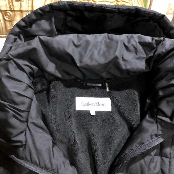 COPY - Calvin Klein Black Puffer Coat - Picture 2 of 5